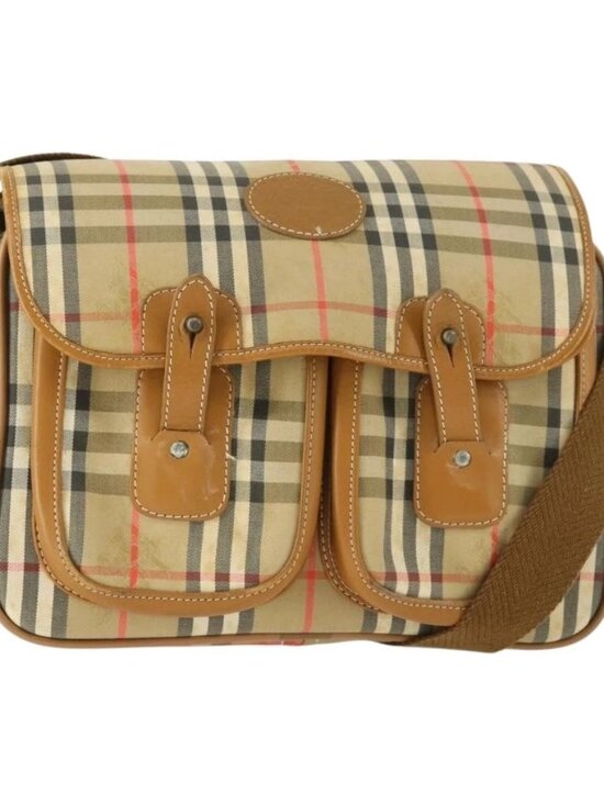 Burberry | Bags | Authentic Burberrys Nova Check Shoulder  Burberrys Nova Check Shoulder Bag Canvas Beige Gold Auth bs32400